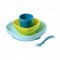 Béaba Silicone Meal Set 4 Pieces Blue