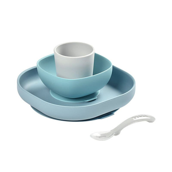Béaba Silicone Meal Set 4 Pieces Jungle
