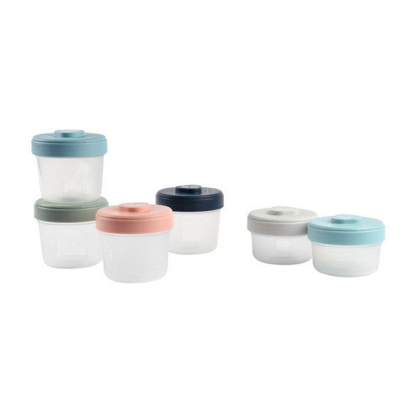Béaba Set of 6 Food Containers (2x90ml + 4x150ml)