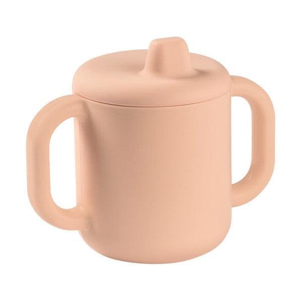 Béaba Pink Silicone Learning Cup