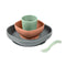 Béaba Meal Set 4 Pieces Mineral Silicone