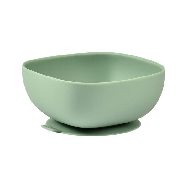 Béaba Sage Green Silicone Bowl