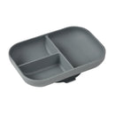 Béaba Mineral Gray Silicone Divided Plate