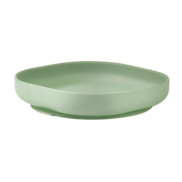 Béaba Sage Green Silicone Dish