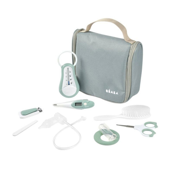 Béaba Toilet Bag 9 Pieces Sage Green