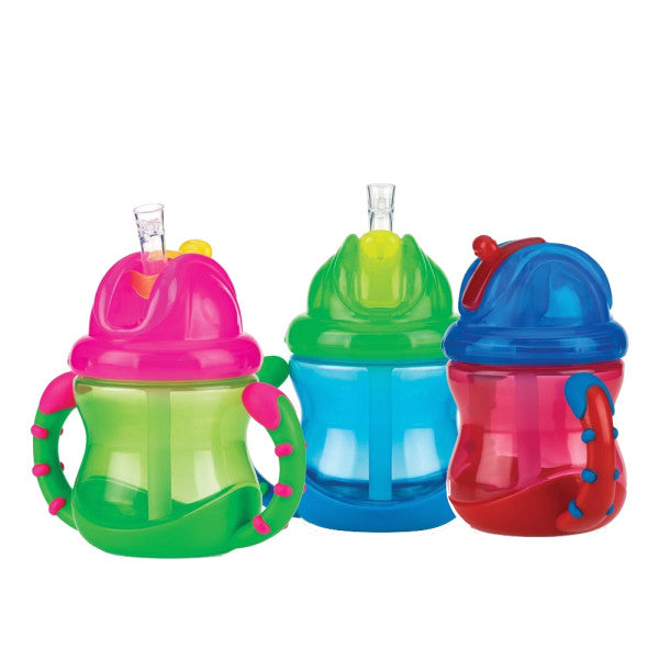 Nuby Flip-It Straw Cup 240ml 12m+