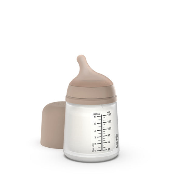 Suavinex Zero.Zero Teat Bottle S Medium 180ml