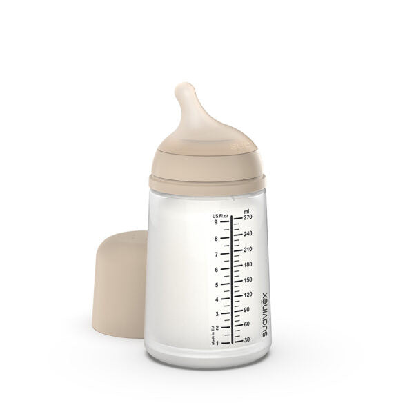 Suavinex Zero.Zero Single Size Light Teat Bottle 270ml
