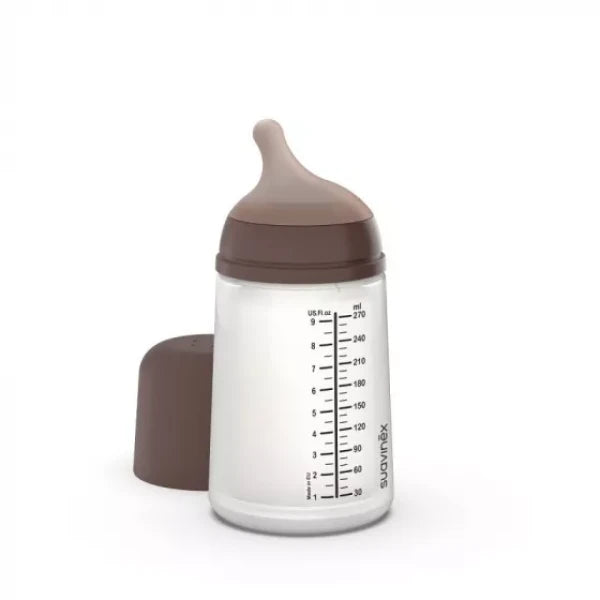 Suavinex Zero.Zero One Size Deep Teat Bottle 270ml