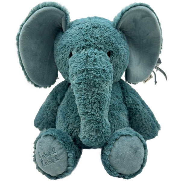 Label Label Soft Toy Elephant Elly L Blue