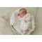 Mighty Love Babygrow 100% Cotton White/Pink T0M