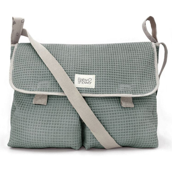 Baby Shower Maxibag Carrito Waffle Gray