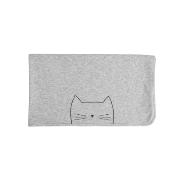 Baby Gi Cat Gray Blanket 77 * 92 cm