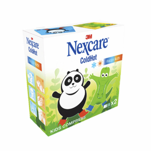 Nexcare Coldhot Happy Kids Reusable Compress x2