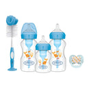 Dr. Brown's Blue Pack - Option+ Wide Neck Baby Bottle