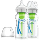 Dr. Brown's Options+ Wide-Neck Glass Baby Bottle 270ml - Pack of 2