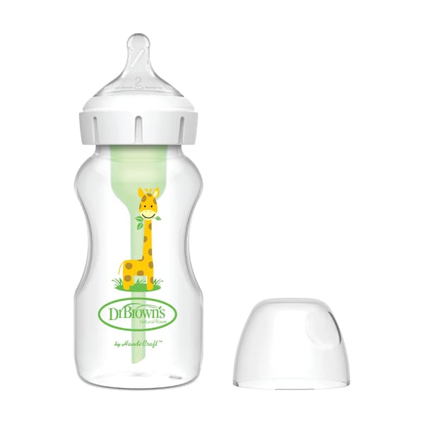 Dr. Browns Option+ Wide Mouth Bottle 270ml Giraffe