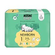 Muumi Baby Newborn Diapers 1 (2-5 kg) x 25