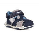 Geox Respira Sandals B021AB B.S. Agasim B.B. Navy/Dark Sky - 25