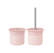Minikoii - Sip + Snack - Pinky Pink/Powder Gray