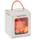 Nattou комплект 5 играчки за баня