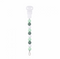Nattou current Mint/White Silicone Pacifier