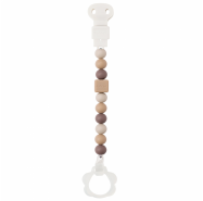 Nattou current silicone pacifier Taupe