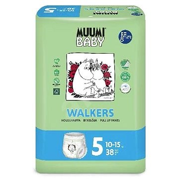 Muumi Baby Walkers Diapers underwear 5 (10-15 kg) x38