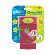 Dr Browns 360 Cup without nozzle 300ml Pink 9m+