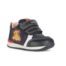 Geox King Lion Shoes B260rc B Rishon B.C Navy/Red