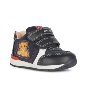 Geox King Lion Shoes B260rc B Rishon B.C Navy/Red