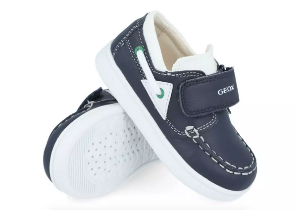 Geox B022cc Boy Shoes B Djrock B.C Navy/White