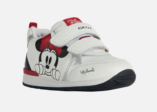 Geox B350LA Shoes Minnie Disney B Rishon G.A White/Black