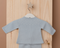 Gamhanan nga gugma jacquard nightgown 100% pc grey