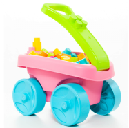Molto 23461 cart with pink blocks