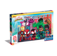 Clementoni 24249 Puzzle 24 Maxi Spiderman and Friends