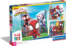 Clementi 25294 Puzzle 3x48 Square Spiderman and Friends