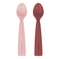 Minikoii Pinky Pinki/Powder Gray silicone spoons