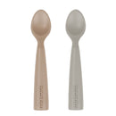 Minikoioi Silicone Spoons Bubble Beige/Poda Grey