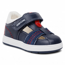 Geox breathes shoes b154da b biglia b.a navy white