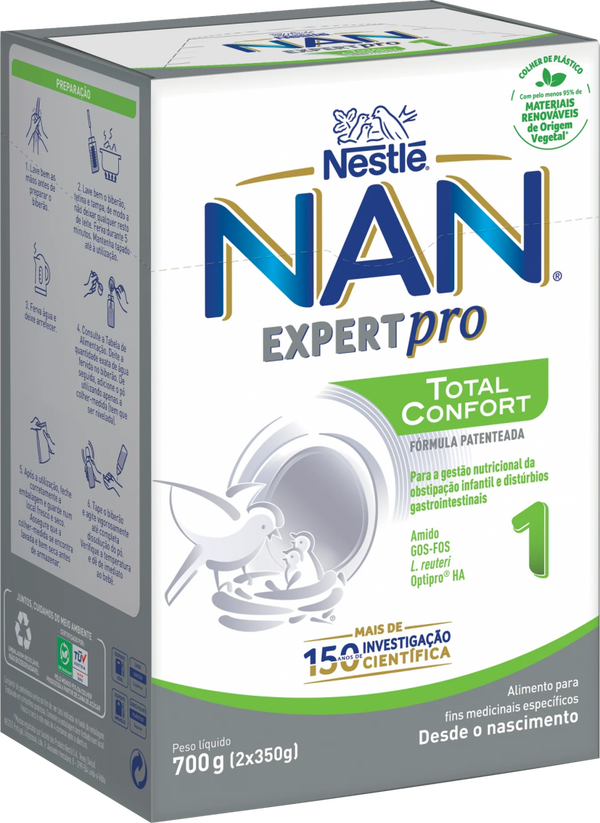 Nan Expert Pro Total Confort 1 Infate Milk 700g