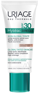 Uriage Hyséac 3-Reglement Teint FPS 30 40ml