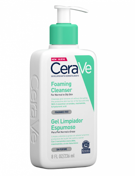 Cerave Cleanser Foam Facial Cleaning 236ml