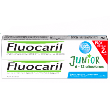 Fluocaril Junior Toothpaste Bubble Duo