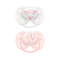 Philips advent pacifier ulta soft decorated girl 0-6m x2
