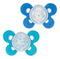 ʻO Chicco silicone pacifier Physio Comfort Night Boy 16-36m