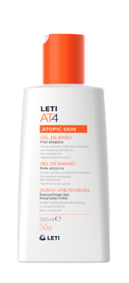 Lettet4 gel bath atopic skin 100ml