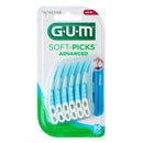 Kuas Kecil Penyok Tingkat Lanjut Gum Soft-Picks x30