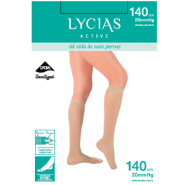 Lycias active socks 140den nude t2