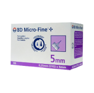 BD Micro Fine Needles 5mm Universal